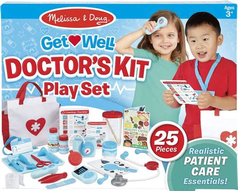 melissa and doug doctor kit|melissa and doug doctors set.